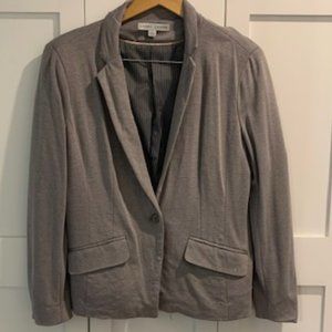 Blue-Grey (Striped) Stretch Blazer